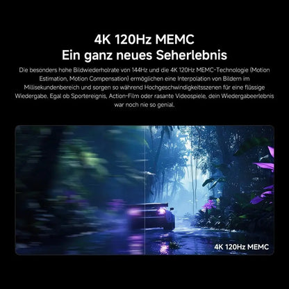 XIAOMI S MINI 55" QD-Mini LED 144Hz 4K UHD Smart TV Dolby Vision® IQ Dolby Atmos® Google TV L55MA-SPLEU