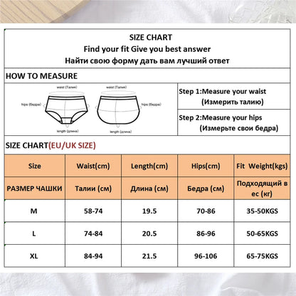 FINETOO 3Pcs/set Sexy Low-rise Thongs Women Bikini Pantie