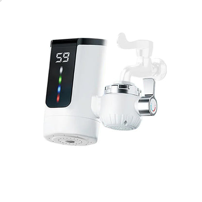 Electric Kitchen Sink Water Heater Tap Instant Hot Stainless Steel Water