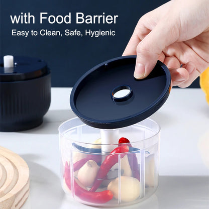 250ml Mini Wireless USB Rechargeable Electric Vegetable Choppe