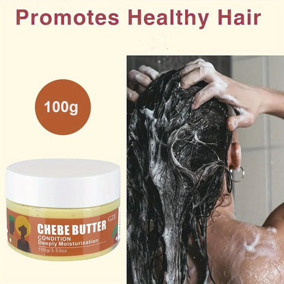 GZE Chebe Butter Condition Deeply Moisturization Hair Growth Repair Damaged Hair Super Smooth African Regrowth Anti Hair Loss