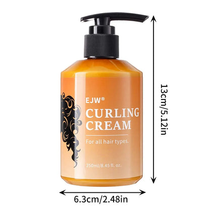 EJW Crema Definizione Ricci all'Olio di Argan - Idratante e Nutriente. TK
