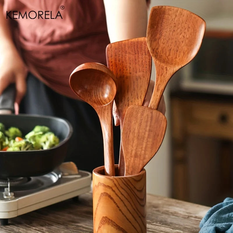 KEMORELA 4PCS Kitchen Utensil Set Kitchen Cooking Tools