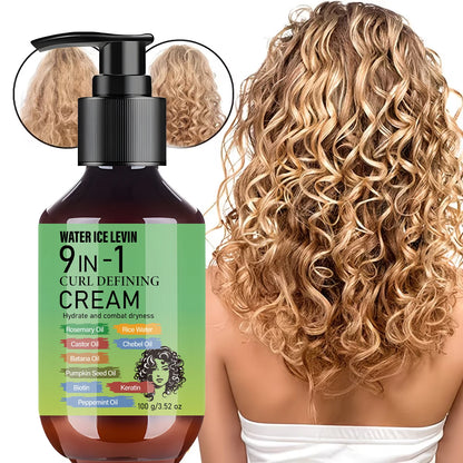 Water Ice Levin Crema Definizione Ricci al Rosmarino e Ricino 100g. TK