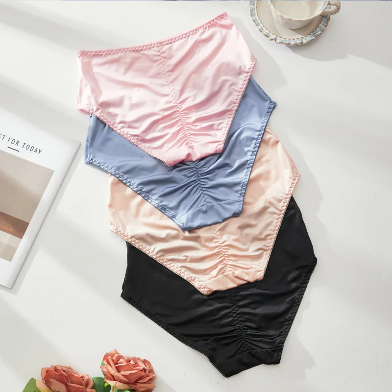CINVIK 3 Pezzi Slip Donna in Pizzo – Mutandine Mid-Rise Traspiranti ed Elasticizzate. TK