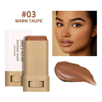 Skin Tint Foundation Stick 6 Colors Balm Serum Boosted Smooth