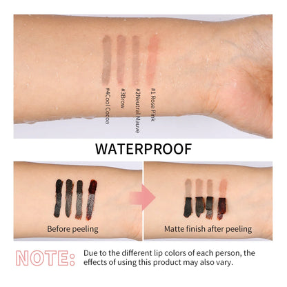Waterproof Lip Liner Peel Off Tattoo Lipgloss Waterproof Long