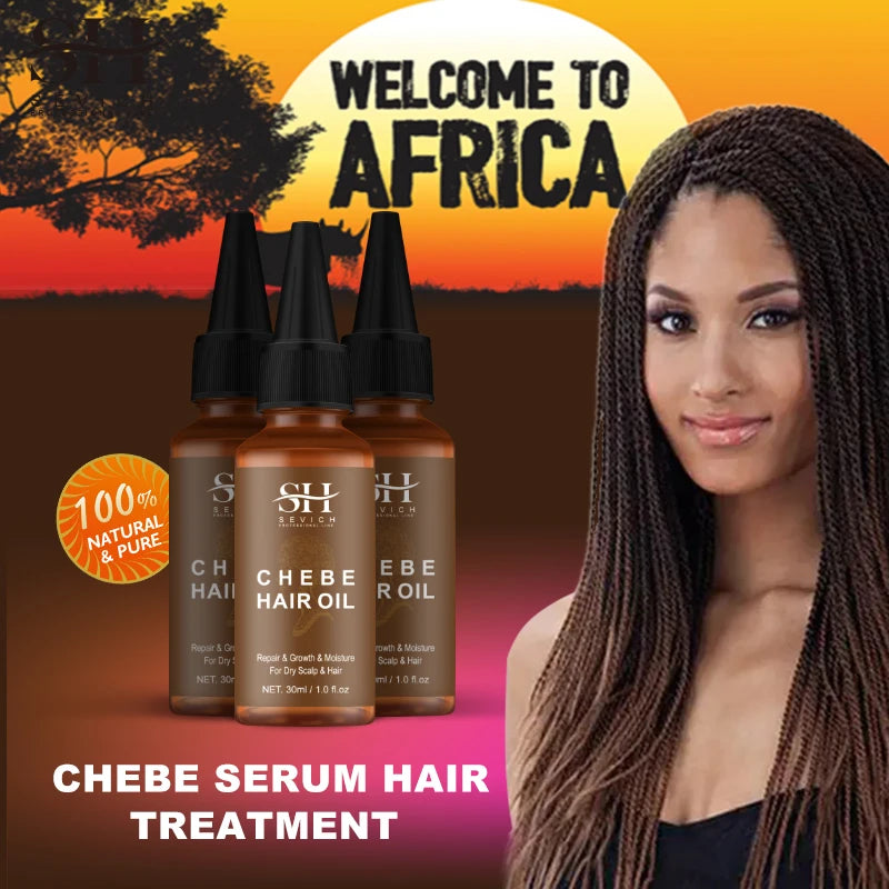 Fast Hair Growth Oil African Crazy Traction Alopecia Chebe Hair Mask Anti Hair Break Hair Strengthener Hair Loss Treatment Spray