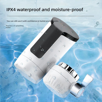 Electric Kitchen Sink Water Heater Tap Instant Hot Stainless Steel Water