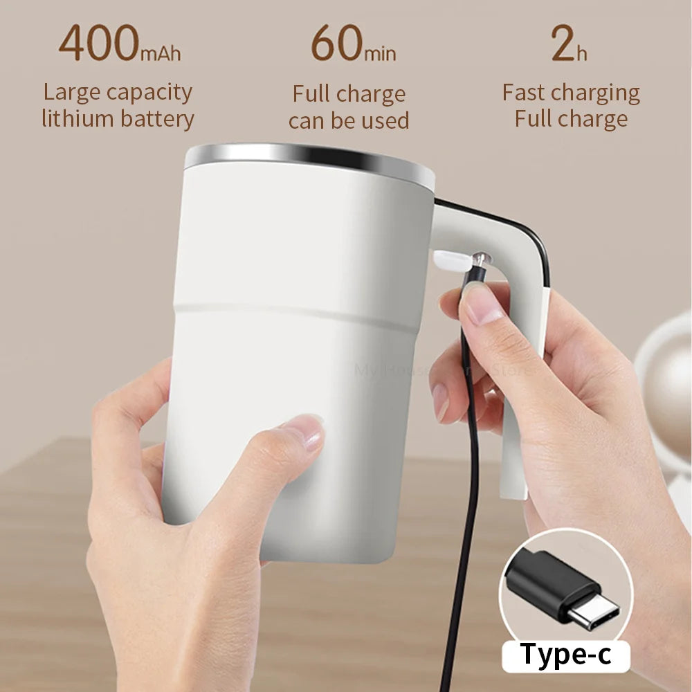 Automatic Stirring Cup Rechargeable Portable Coffee Electric