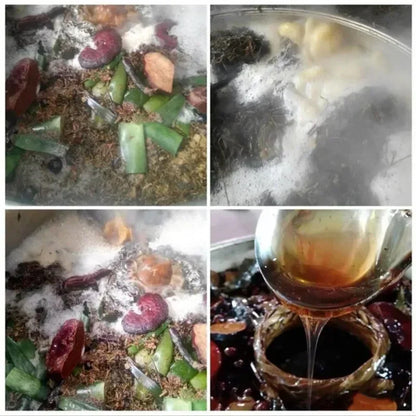 300ml Super Fast Hair Growth Shampoo Combining Africa Chad Chebe Powder Local Ingredients with Polygonum multiflorum