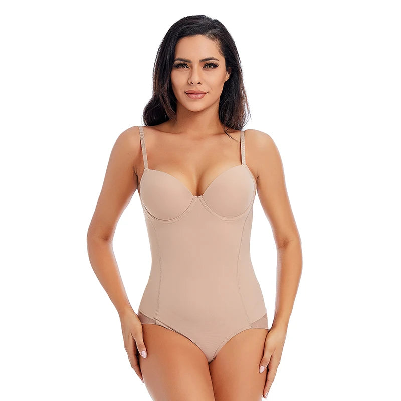 Wechery Body Contenitivo Modellante con Coppe e Ferretto - Low Back. TK
