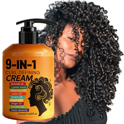 Crema Idratante e Modellante per Capelli Ricci 280ml. TK