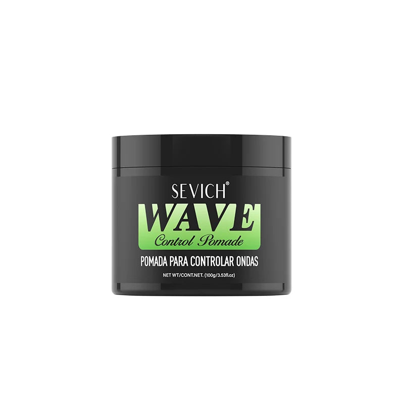 100g Deep Wave Control Pomade For African Men 360 Style Wave Styling Hair Cream Lasting Styling Hair Mud Hair Styling Product