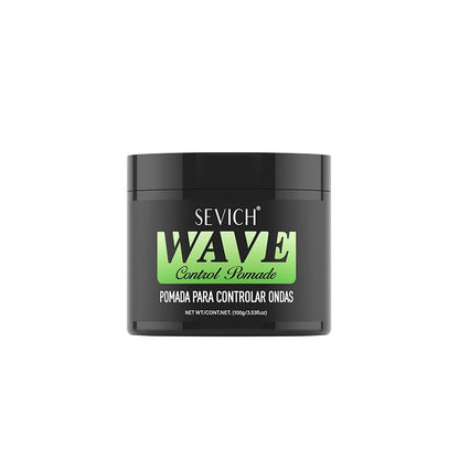 100g Deep Wave Control Pomade For African Men 360 Style Wave Styling Hair Cream Lasting Styling Hair Mud Hair Styling Product