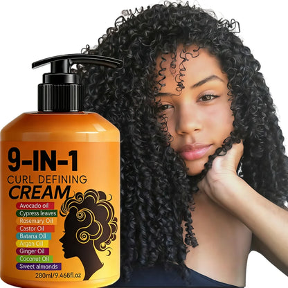 Crema Idratante e Modellante per Capelli Ricci 280ml. TK