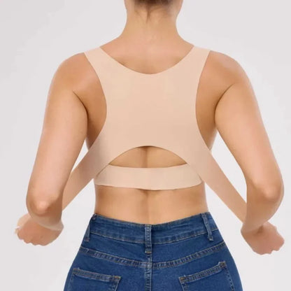 Reggiseno Posturale Donna Senza Ferretto – Supporto Schiena, Chiusura Frontale, Seamless e Comfort Quotidiano