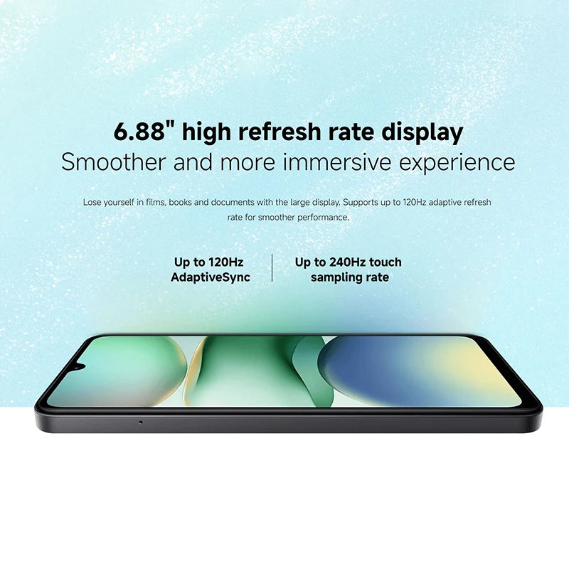Global Version Xiaomi redmi A5 4GB 128GB Smartphone 32MP AI dual camera 6.88 "120hz Display Seite Finger abdruck 5200mah Schnel