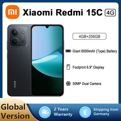 Xiaomi Redmi 15C 4GB RAM 256GB ROM -2506BPN68G