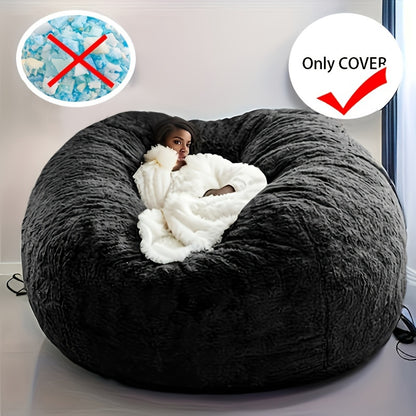 1pc of Extra-Large Memory Foam Furniture And Large Recliner Sofa, Equipped with a Soft Bean Chair Cover