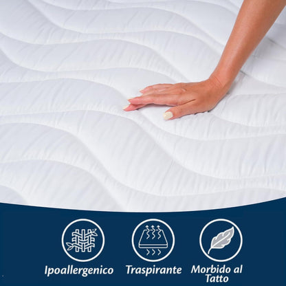 Materasso Memory Foam 20cm FLOWEN Matrimoniale e King Size 80x190–200x200 Ortopedico Traspirante Made in Italy