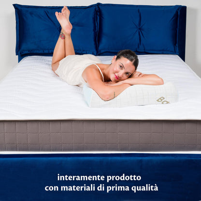 Materasso Memory Foam 20cm FLOWEN Matrimoniale e King Size 80x190–200x200 Ortopedico Traspirante Made in Italy