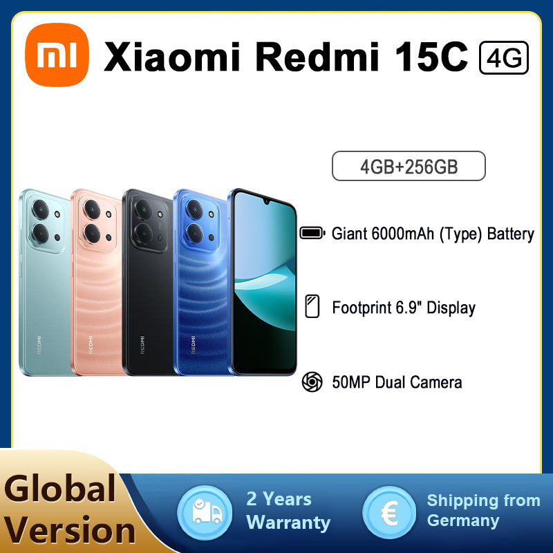 Xiaomi Redmi 15C 4GB RAM 256GB ROM -2506BPN68G