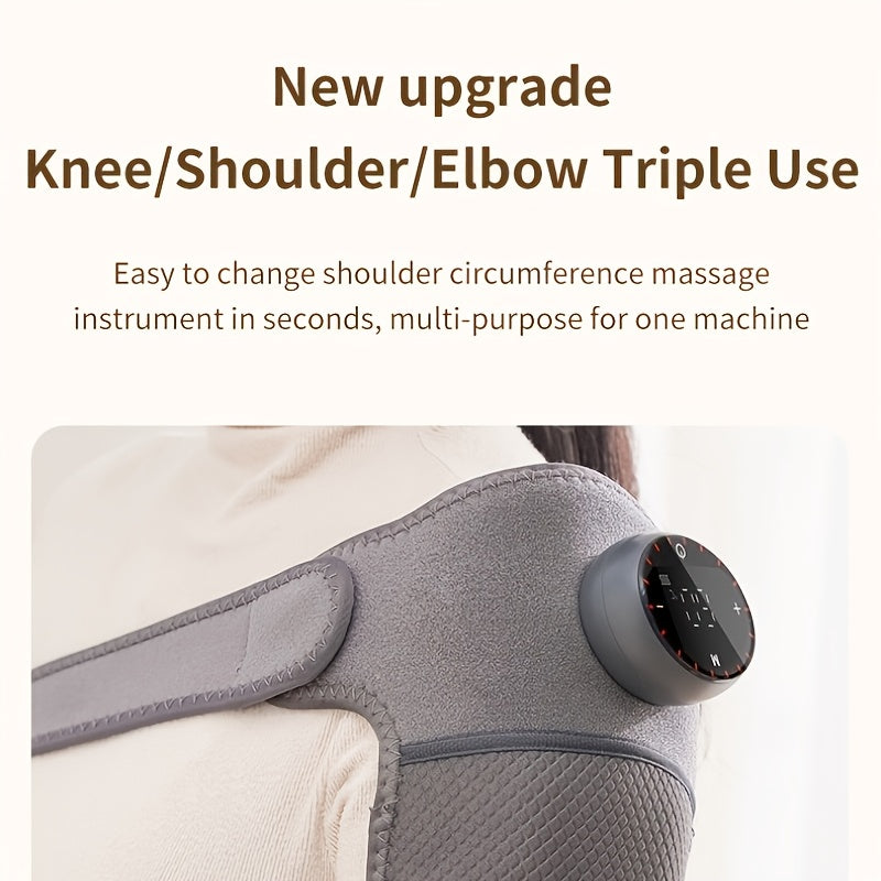Rechargeable Knee Massager with Heat – Ergonomic Thermal Knee Relief for Work, Sedentary Lifestyles & Relaxation