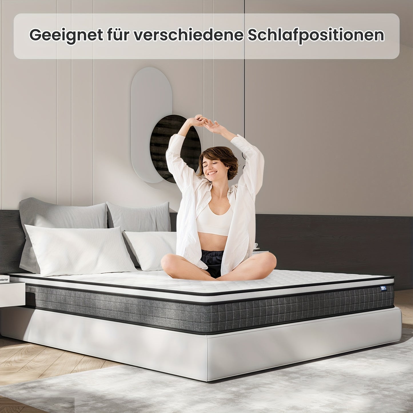 BedStory Mattress 180*200*20cm 20cm Height Body Posture Support