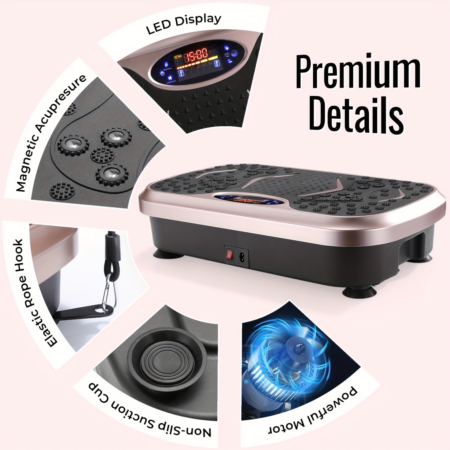 LIFERUN Vibration Platform – Full-Body Home Fitness Solution