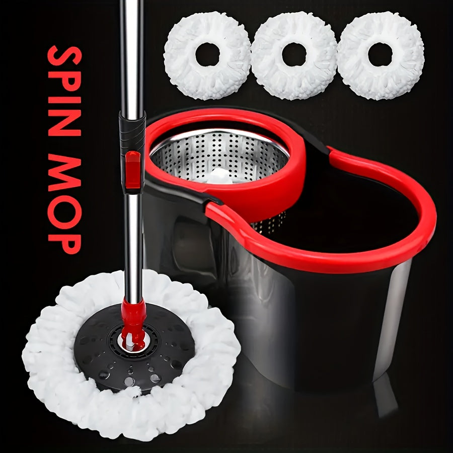 Rotating Mop and Bucket Set, 360° Rotating Mop Bucket System