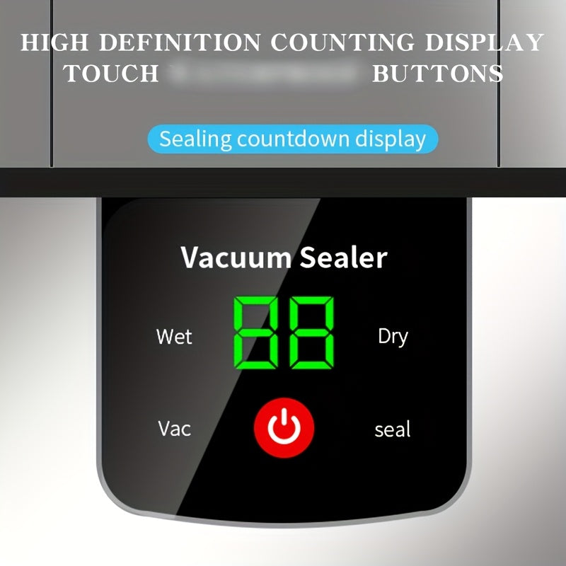 USB Rechargeable Vacuum Sealer Automatic Food Preservation