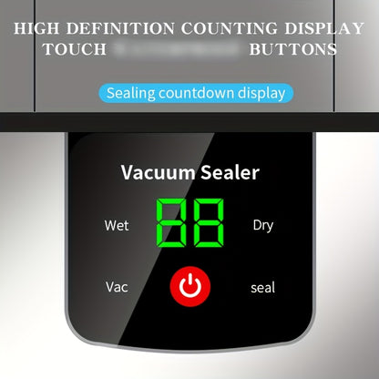 USB Rechargeable Vacuum Sealer Automatic Food Preservation