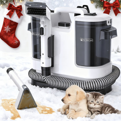 600W Portable Carpet and Upholstery Cleaner 3-Stage Cleaning System 20KPa