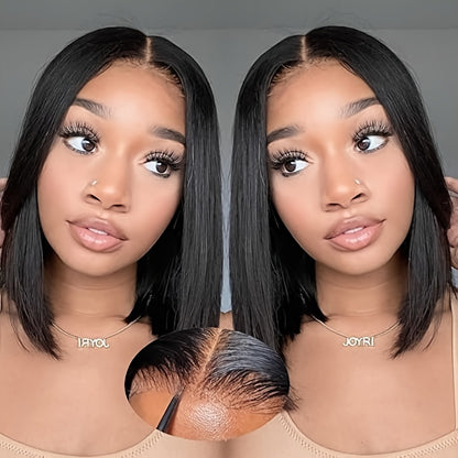 TIMOPOL Halloween Ready 5x1 Bob Lace Front Wig | 180% Plush Full Density & Baby-Soft Strands | Hyper-Real Natural Vibe | HD Invisible Transparent Lace | Stretchy Breathable Cap