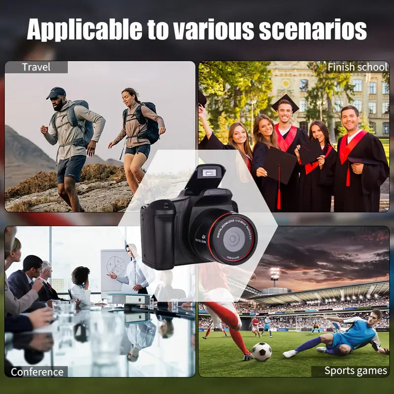 Digital  Portable Professional 16X Zoom   Photo Taking  Recording Travelling Camcorder