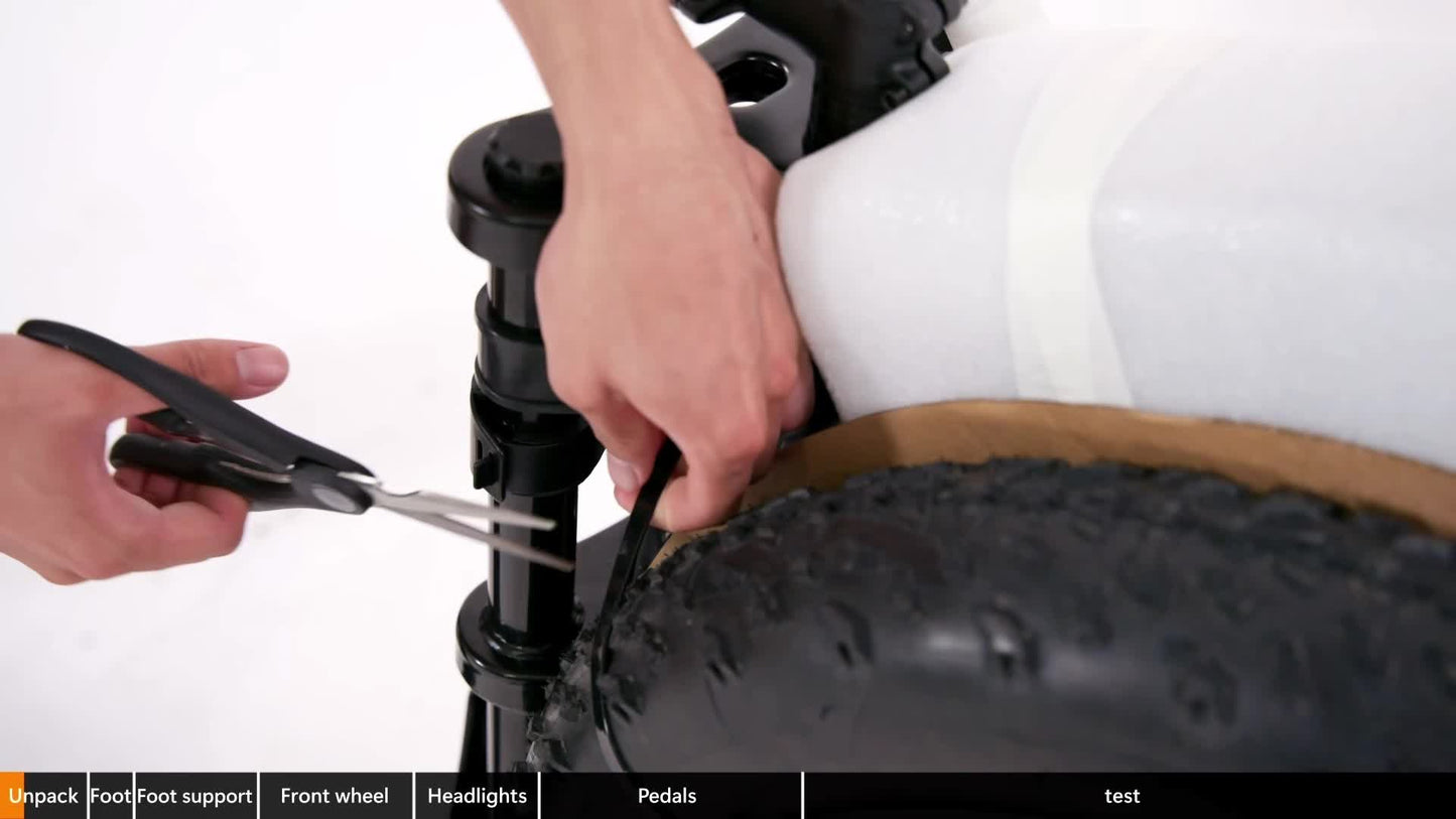 URLIFE T2 E-Bike Fat Tire 250W 54.6V 15.6Ah Bicicletta Elettrica MTB 20x4” 120KM Autonomia 7 Velocità Off Road Uomo Donna