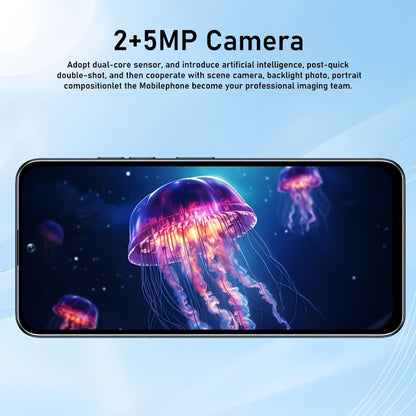 3G Android 8.1 Smartphone, 2GB RAM, 16GB Storage, 2MP+5MP Camera, 6.5-inch Touch Screen, Dual SIM Dual Standby, GPS