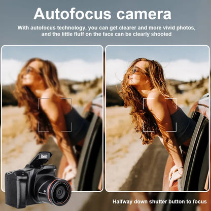 Digital  Portable Professional 16X Zoom   Photo Taking  Recording Travelling Camcorder