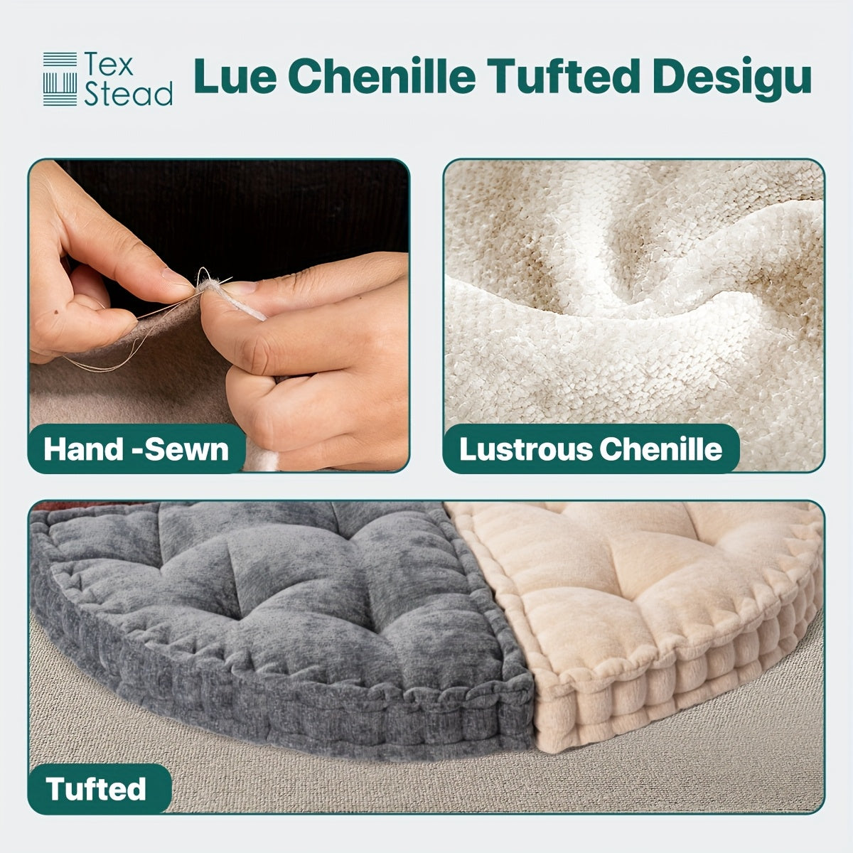 Versatile Triangular Reading with Attachments, Washable in Machines, Ideal for Use on Chairs, Floors, Sofas