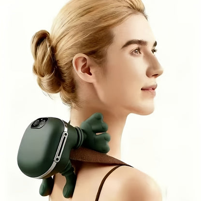 NIJ Portable Massager with USB- Operation, Battery & 3-Speed Settings - Full-Body Massager Suitable for, Back, Neck