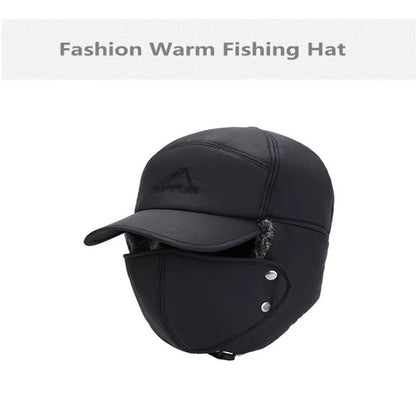 WRELS Cappello Invernale in Pelliccia Sintetica con Visiera - Caldo e Morbido. TK