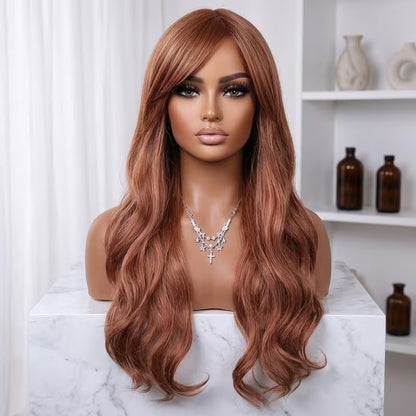 Sfoggia una chioma da sogno, voluminosa e incredibilmente naturale con la nostra Parrucca Donna a Onde Grandi. TK