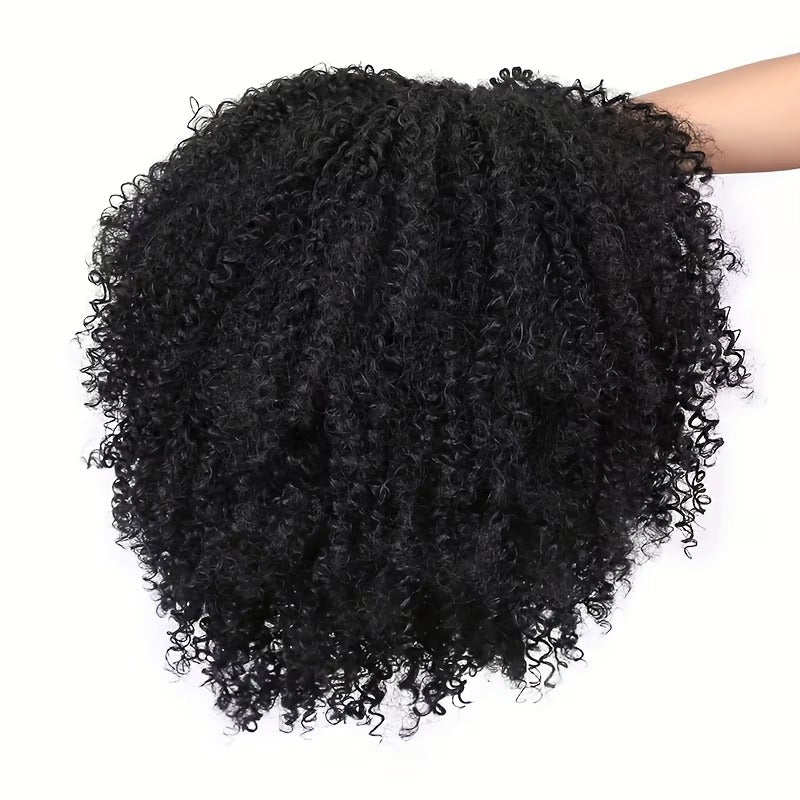 Libera tutto il fascino del volume afro con la nostra Parrucca Riccia e Crespa "Bomba Afro" da 40 cm. TK