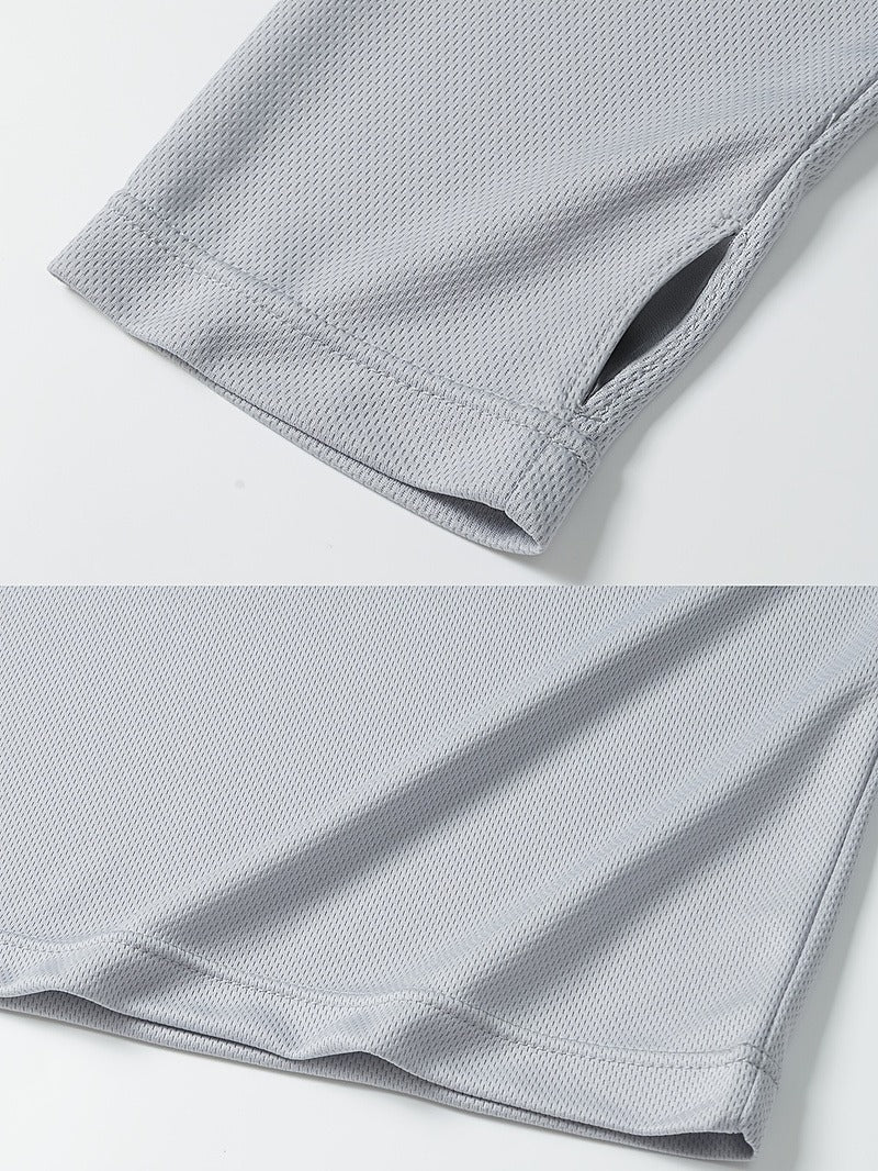 Maglia da Pesca con Cappuccio e Maschera Uomo - Traspirante. TK