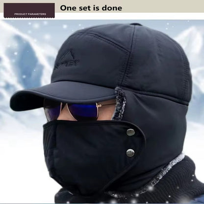 WRELS Cappello Invernale in Pelliccia Sintetica con Visiera - Caldo e Morbido. TK